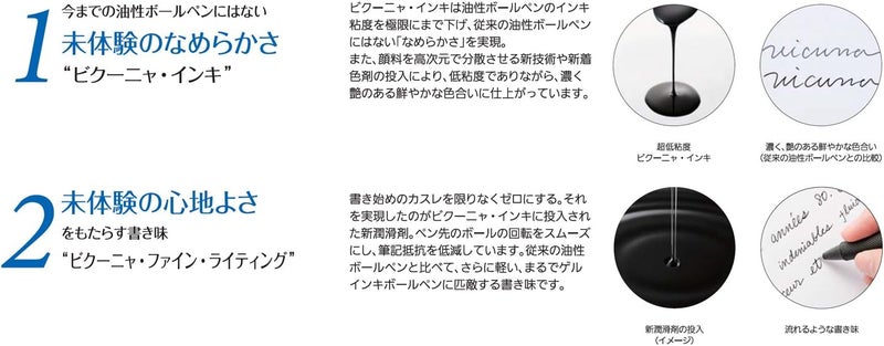 قلم متعدد الوظائف من بنتل فيكونا 3 ألوان وقلم رصاص ميكانيكي، أزرق، BXW475C - عبوة من 02